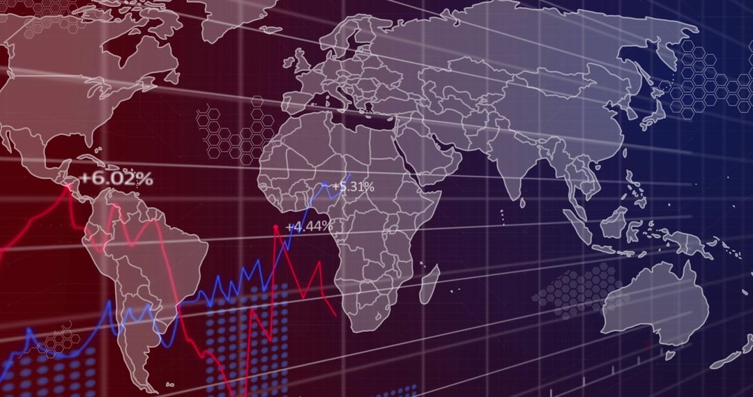 Global Economy Visualization with Graphs and Financial Data