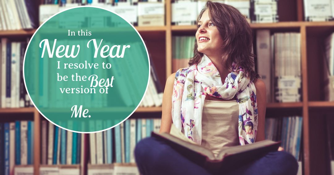 Resolution for Personal Growth in Library for New Year Optimism