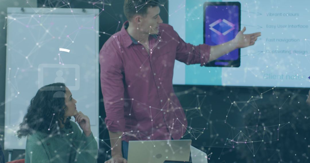 Future of Data: Business Team Analyzing Digital Trends