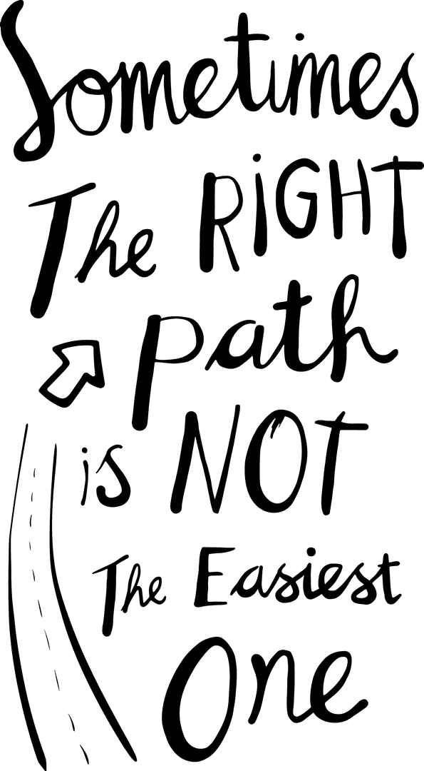 Inspirational Text for Dreams and Goals on Transparent Background