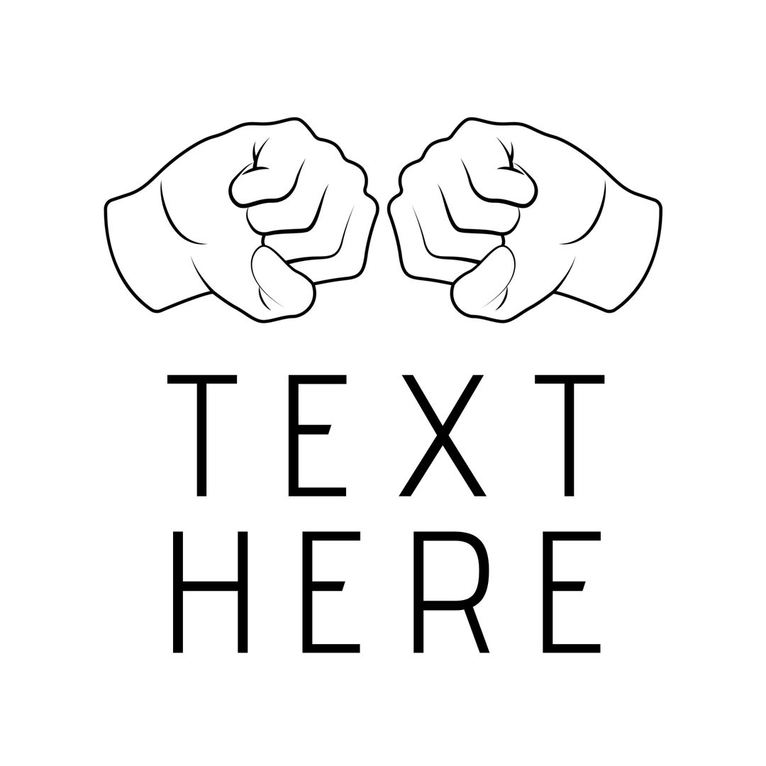 Clenched Fists Displaying Strength and Solidarity Symbol