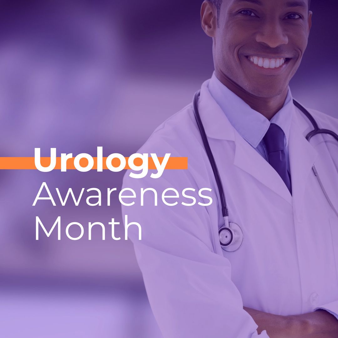 Urology Awareness Month with Smiling Healthcare Professional - Download Free Stock Templates Pikwizard.com