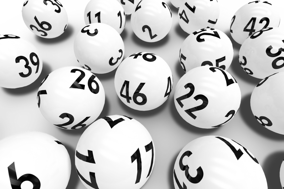 Scattering of white transparent lottery balls with numbers - Download Free Stock Images Pikwizard.com