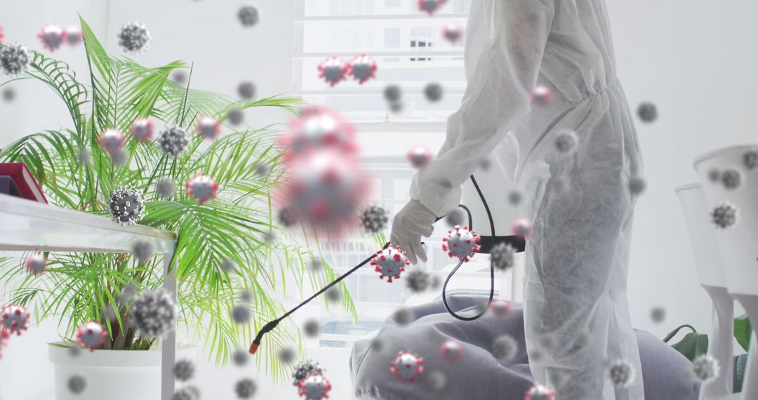 Professional Disinfecting Office Space Against COVID-19