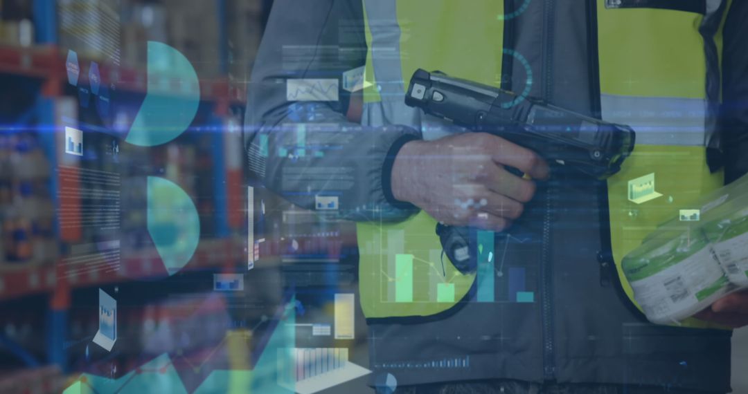 Warehouse Operations with Global Shipping Data Overlay