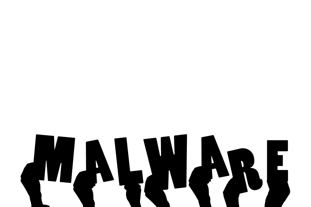 Illustrated Hands Holding Virus with Transparent Effects for Secure Messaging