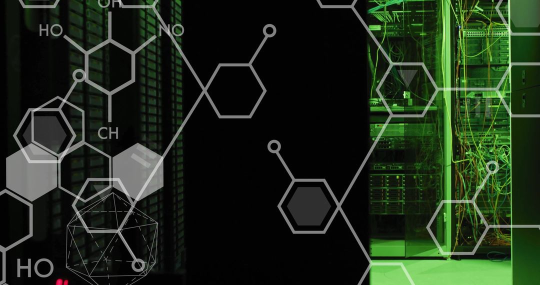 Digital Interface with Chemical Structures and Computer Servers