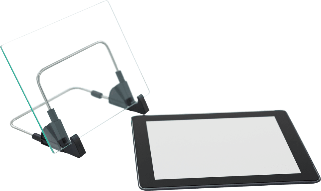 Transparent Digital Tablet and Tempered Glass Screen Display