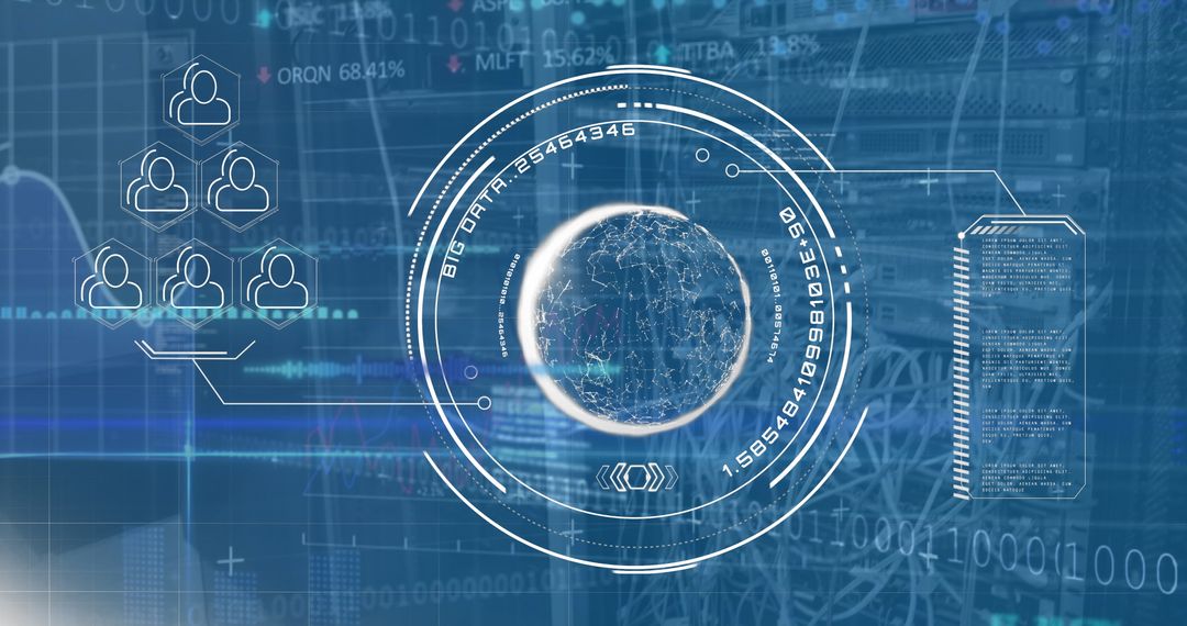 Futuristic Data Processing with Digital Global Network Interface