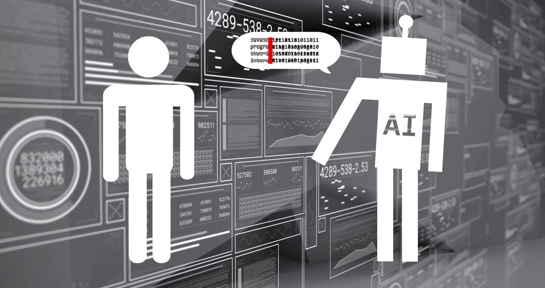 Human and AI Interaction with Digital Data Minds