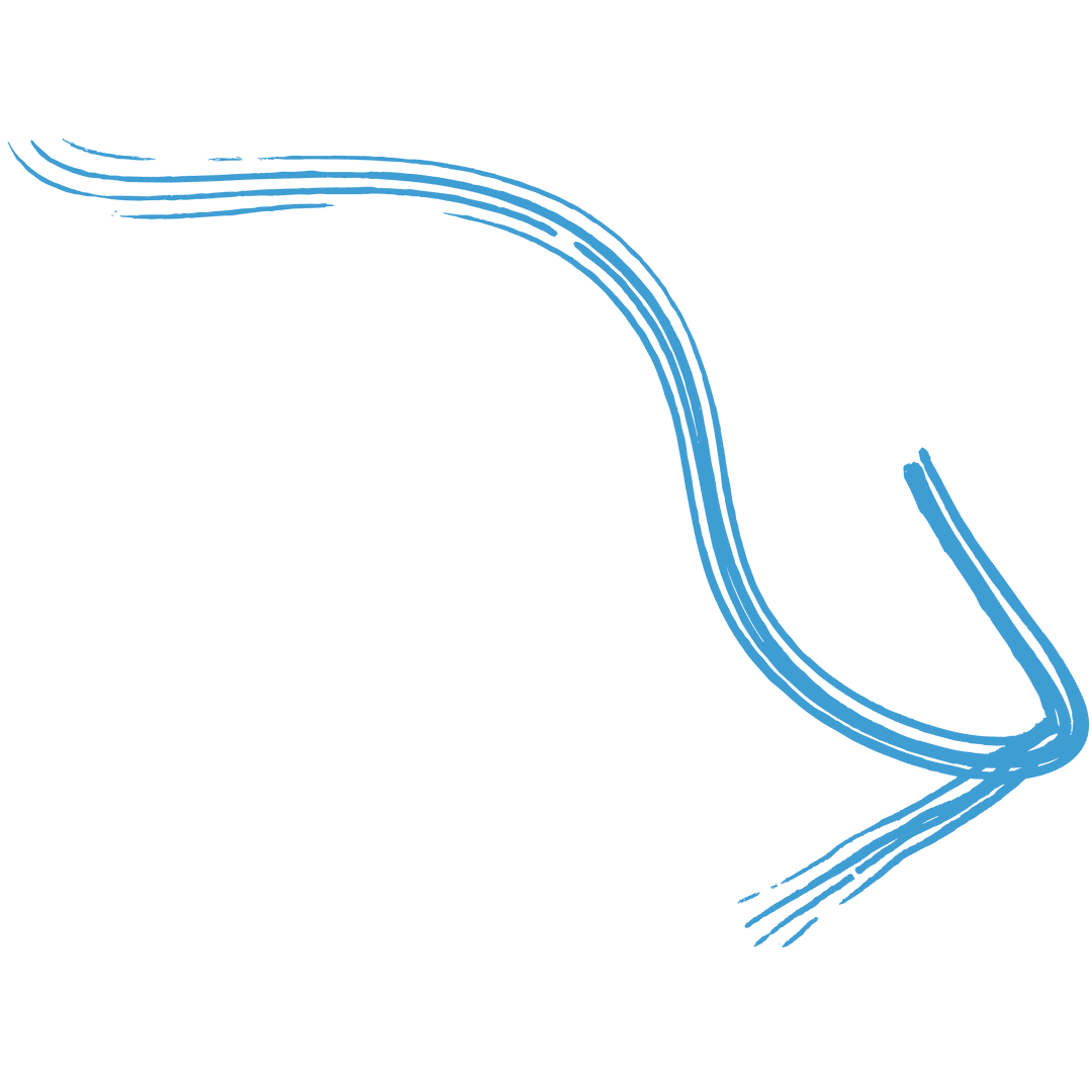 Blue Wavy Arrow on Transparent Background for Direction Concepts - Download Free Stock Images Pikwizard.com