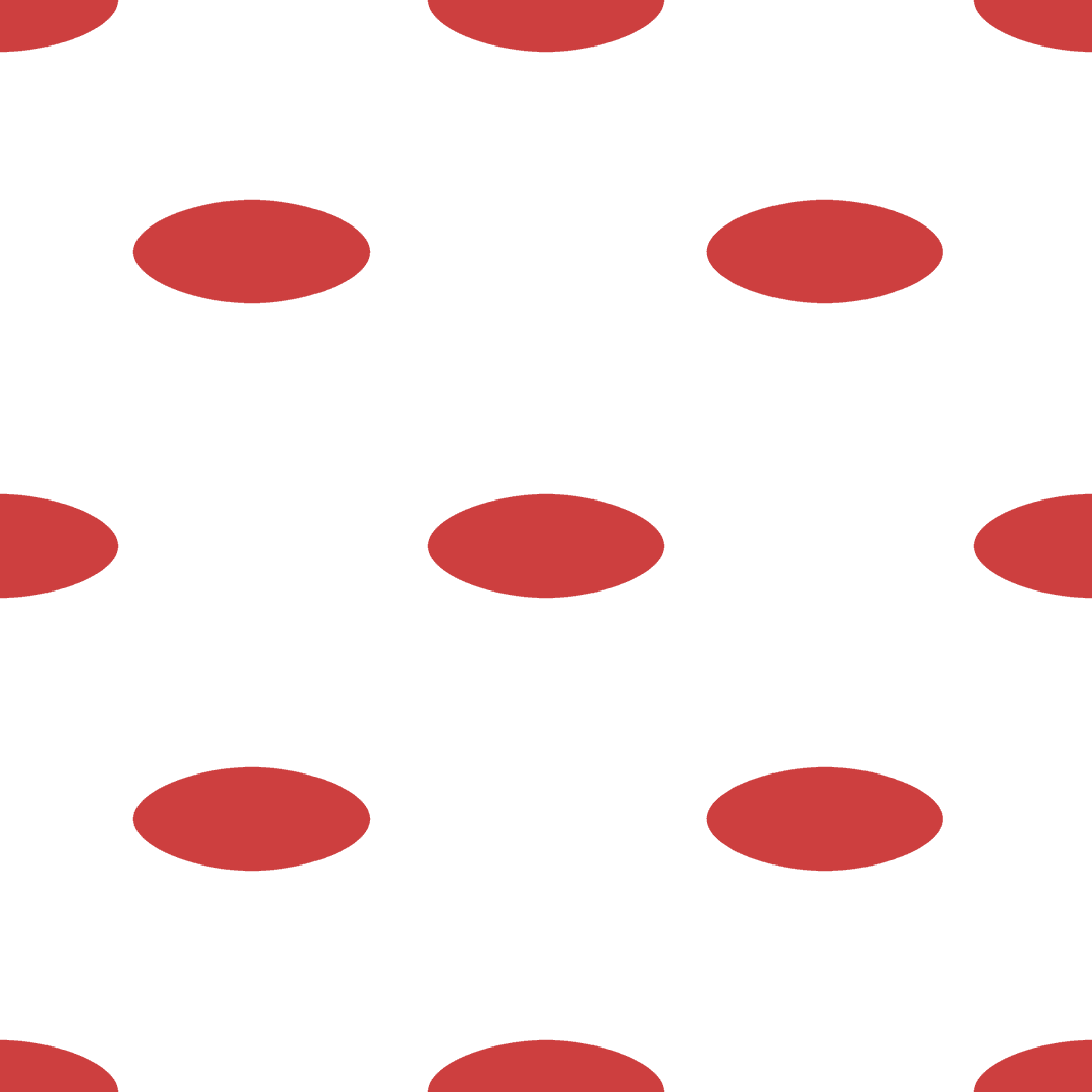 Red Ellipses on Transparent Background Digital Pattern Design