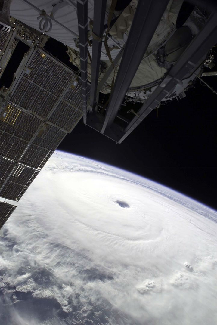 Hurricane Ivan View from International Space Station in Gulf of Mexico, September 2004 - Free Images, Stock Photos and Pictures on Pikwizard.com