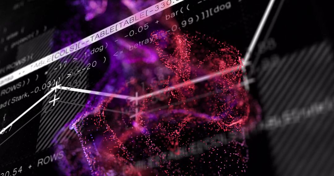 Abstract Data Visualization with Digital Particle Motion
