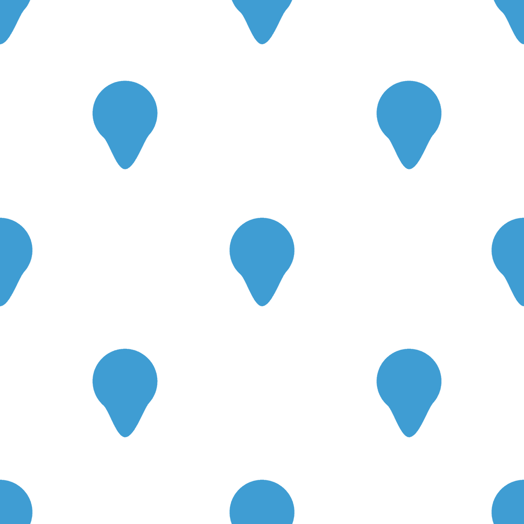Blue destination pin pattern transparency design concept