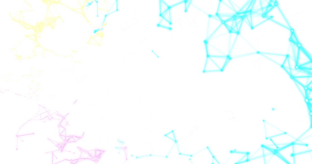 Colorful Light Trails on Transparent Background Vector Design