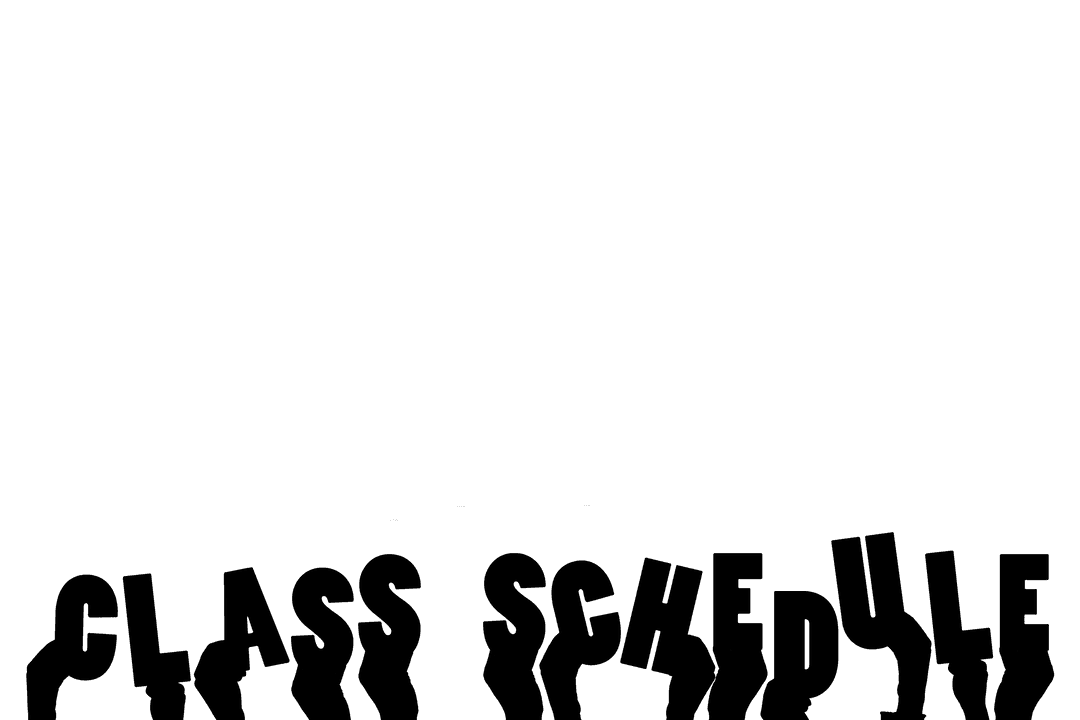 Hands Holding Class Schedule Sign on Transparent Background