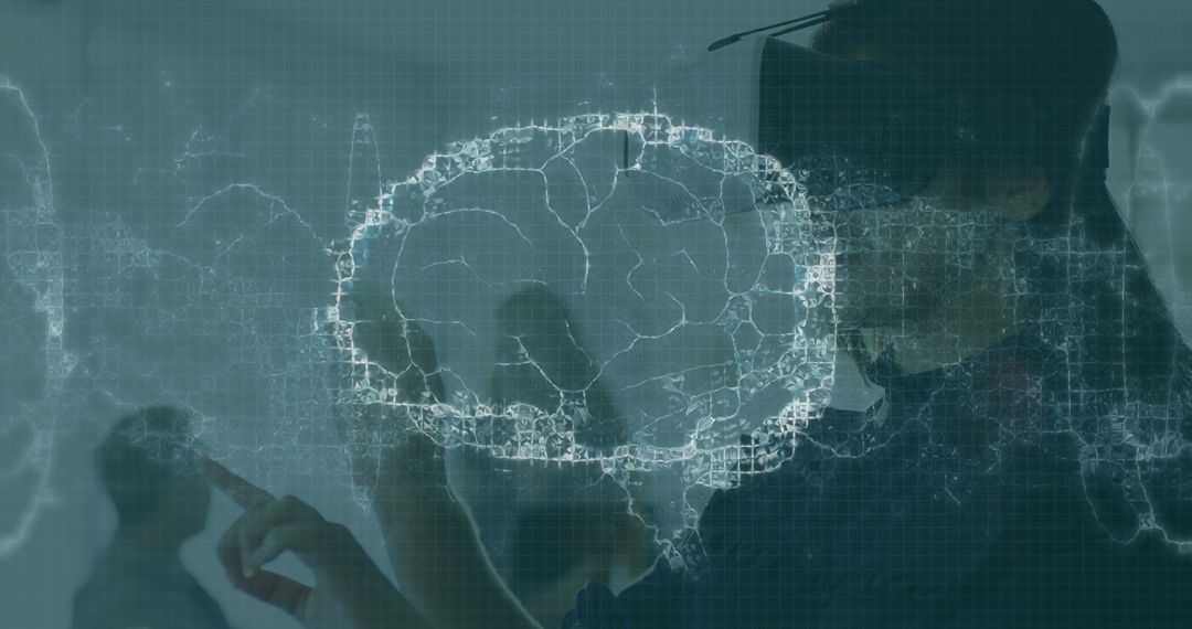 Virtual Reality Interface with Brain Data Visualization