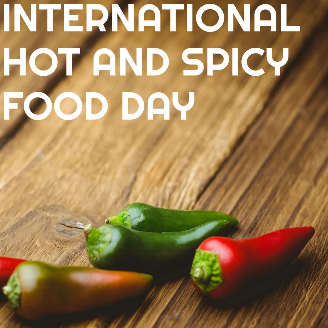 Chili Peppers Popularizing International Hot and Spicy Food Day