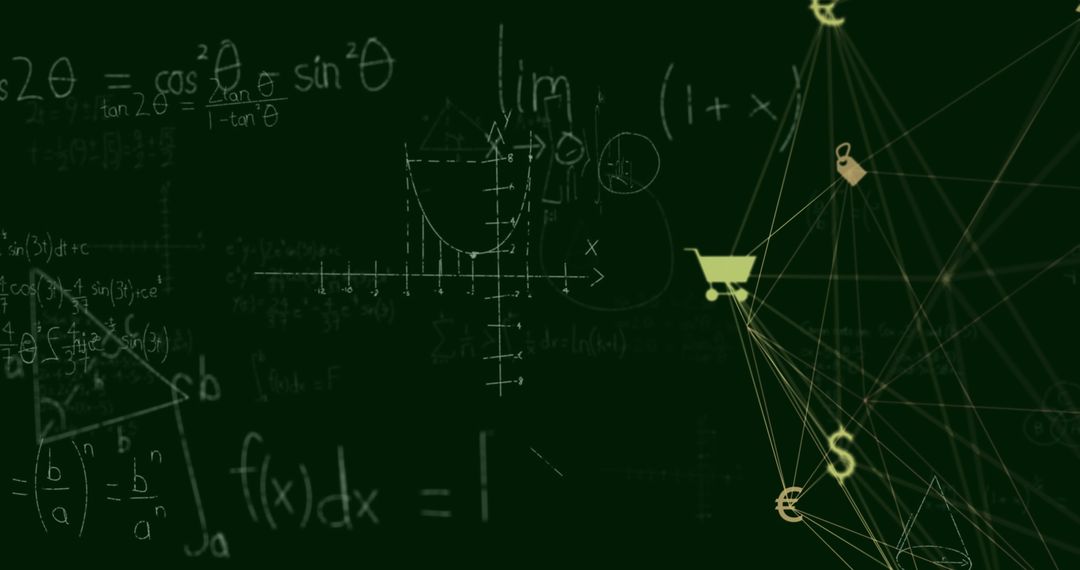 Digital Transformation represented by Mathematical Equations and Networks