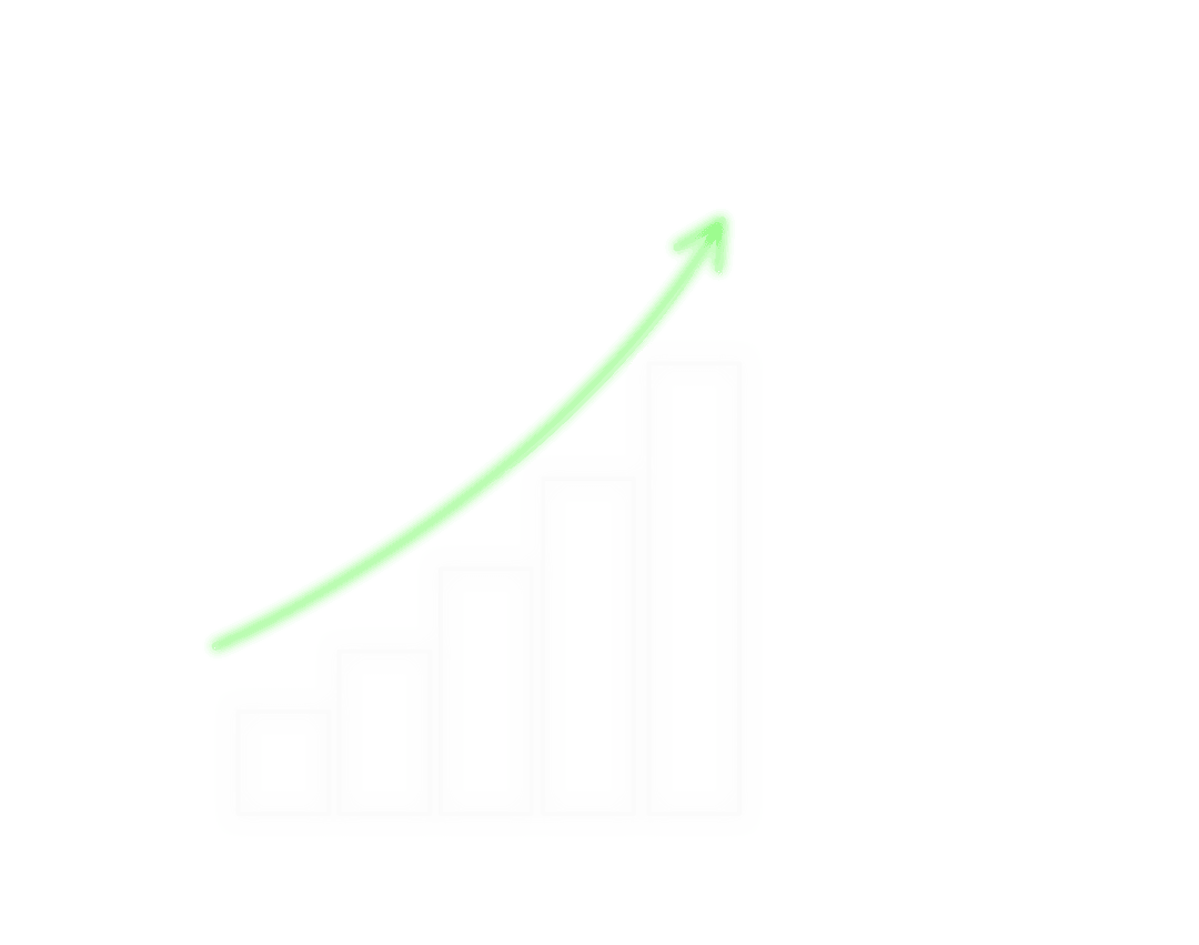 Transparent Growth Graph with Ascending Arrow