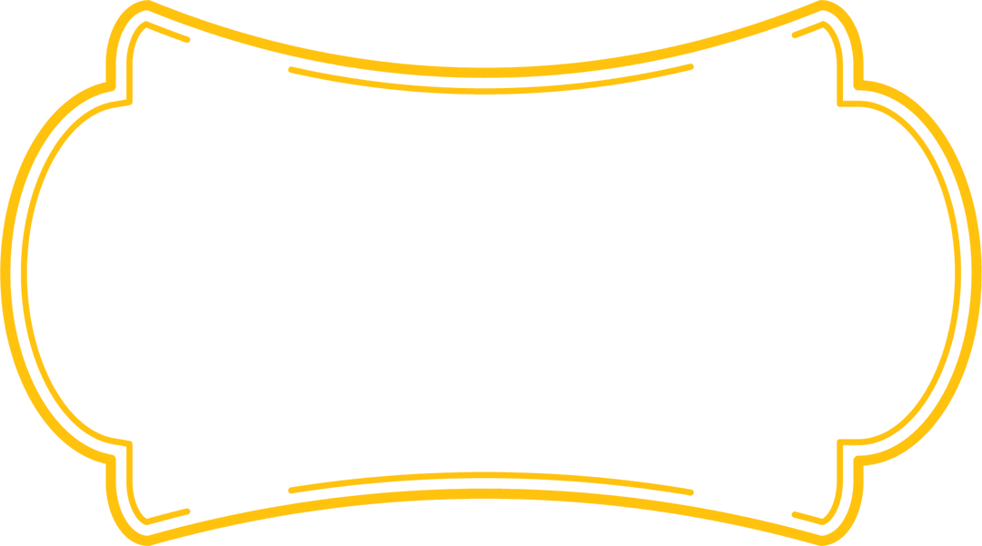 Yellow Badge with Transparent Background Perfect for Logos