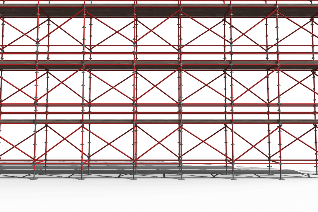 realistic transparent red scaffolding framework design - Download Free Stock Images Pikwizard.com