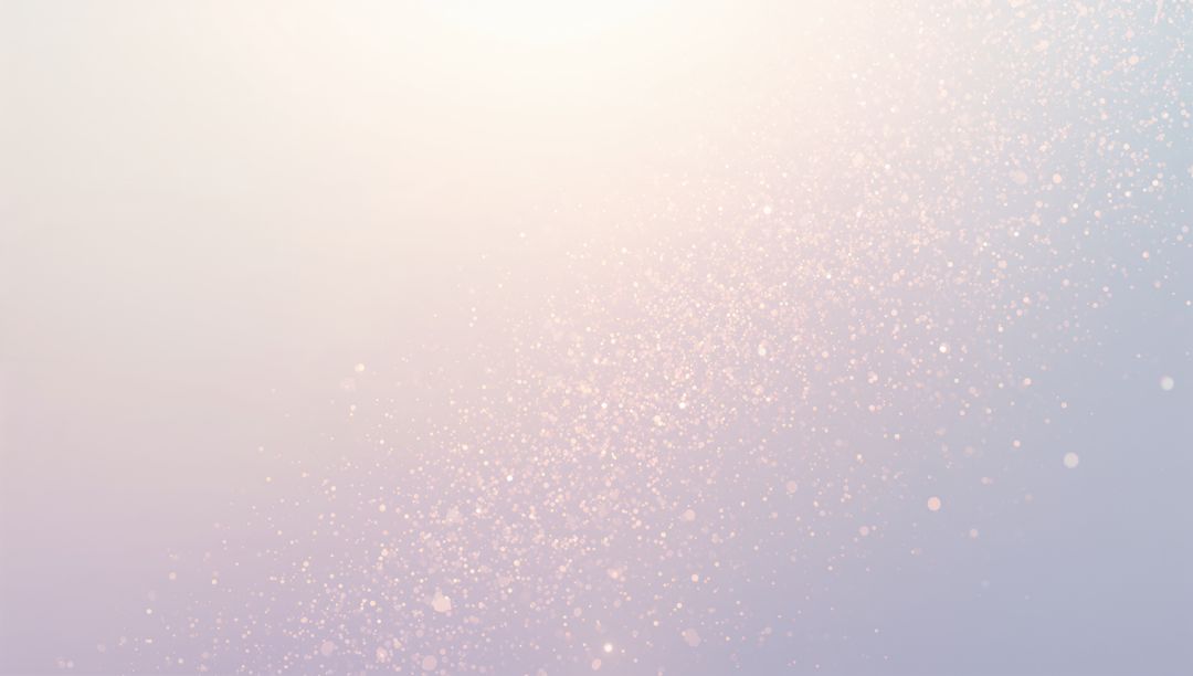 Diagonal pastel glitter cloud with soft bokeh glow for dreamy background compositions