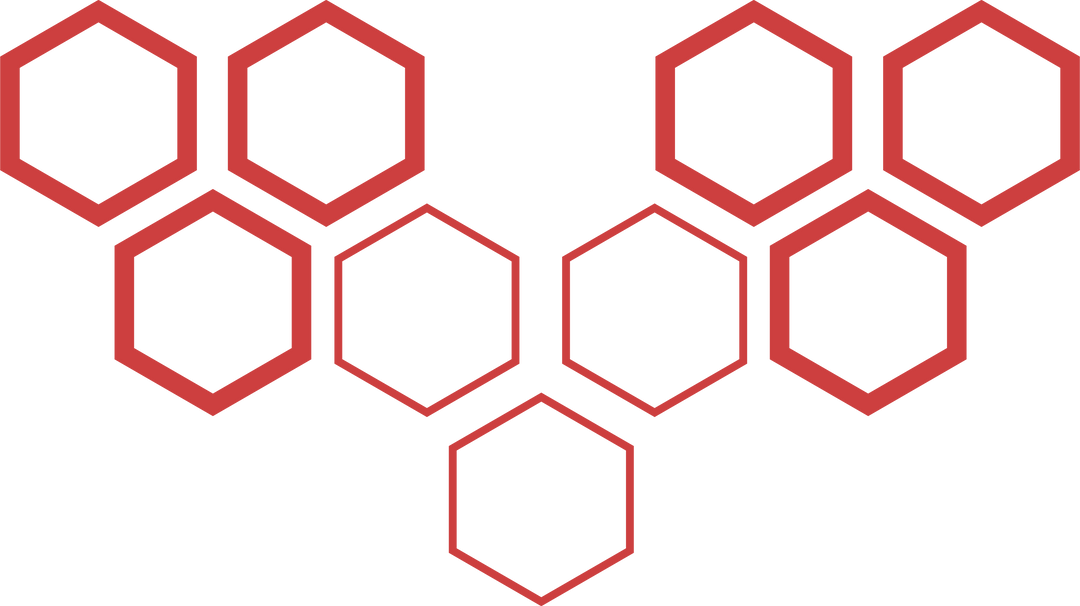 Digital Red Hexagons Pattern on Transparent Background - Download Free Stock Images Pikwizard.com