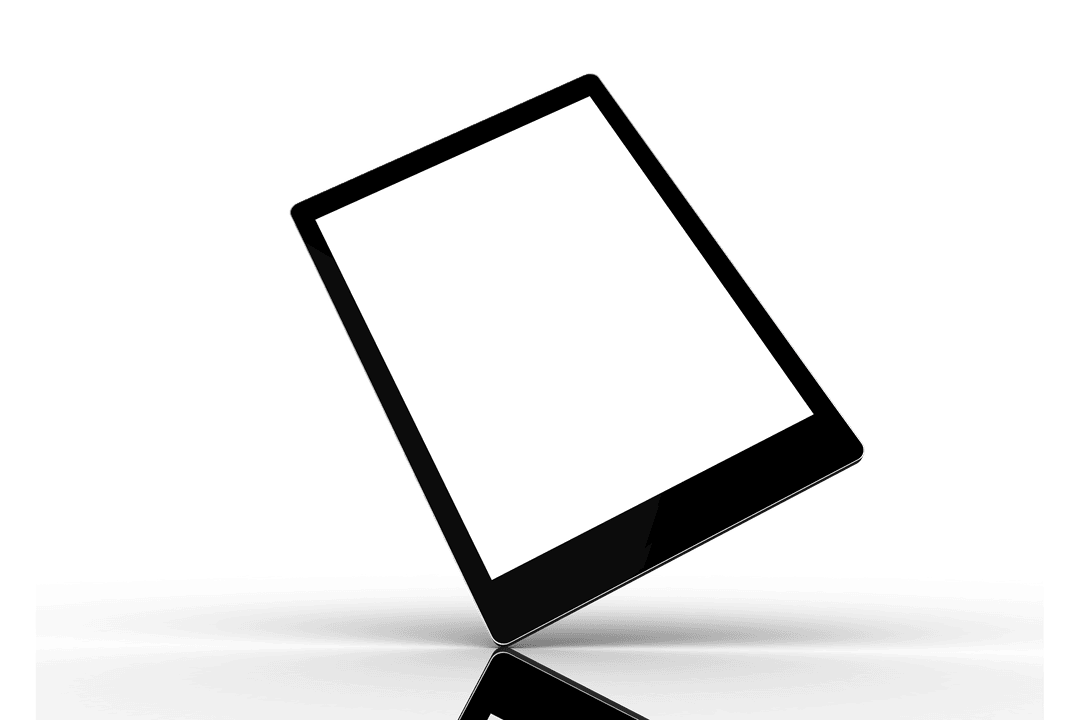 tablet vector illustration on transparent background with copy space - Download Free Stock Images Pikwizard.com