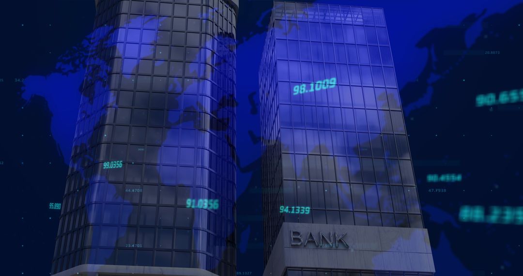 Digital Banking System with Global Financial Data Display