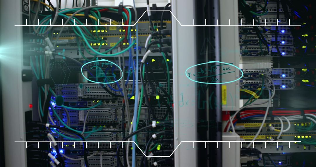 Digital Interface and Equations Over Network Servers in Tech Room