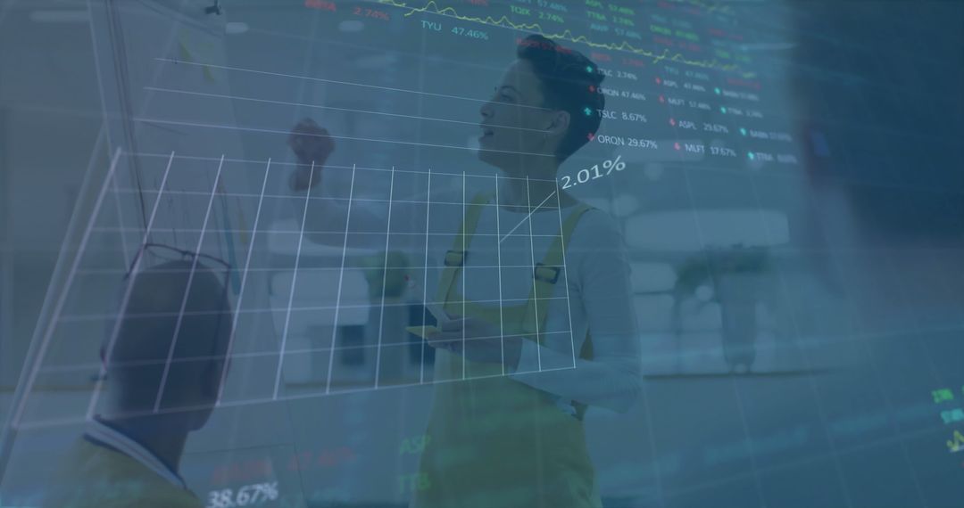 Digital Data Overlapping Diverse Business Collaborators in Office