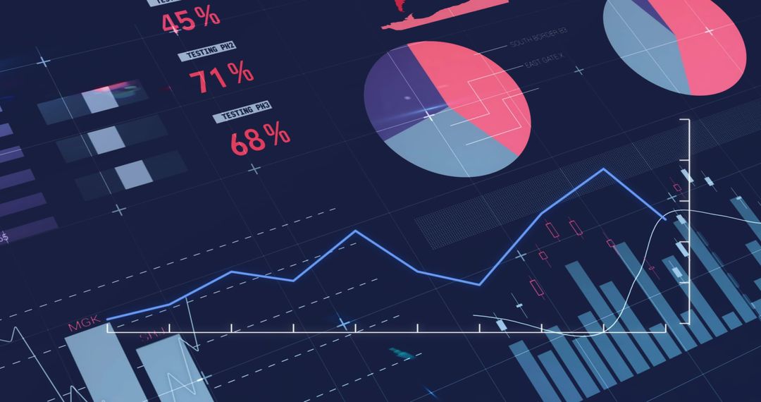 dynamic data analytics with graphs and charts - Free Images, Stock Photos and Pictures on Pikwizard.com