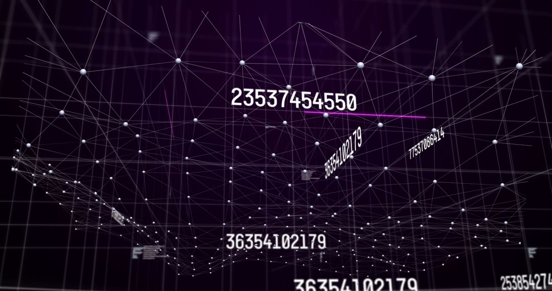 Technology Network with Scattered Numeric Data