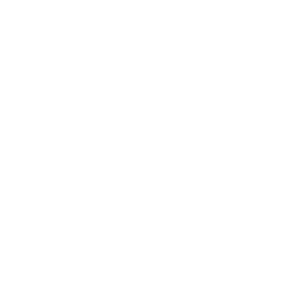 White Sunburst Pattern on Transparent Background