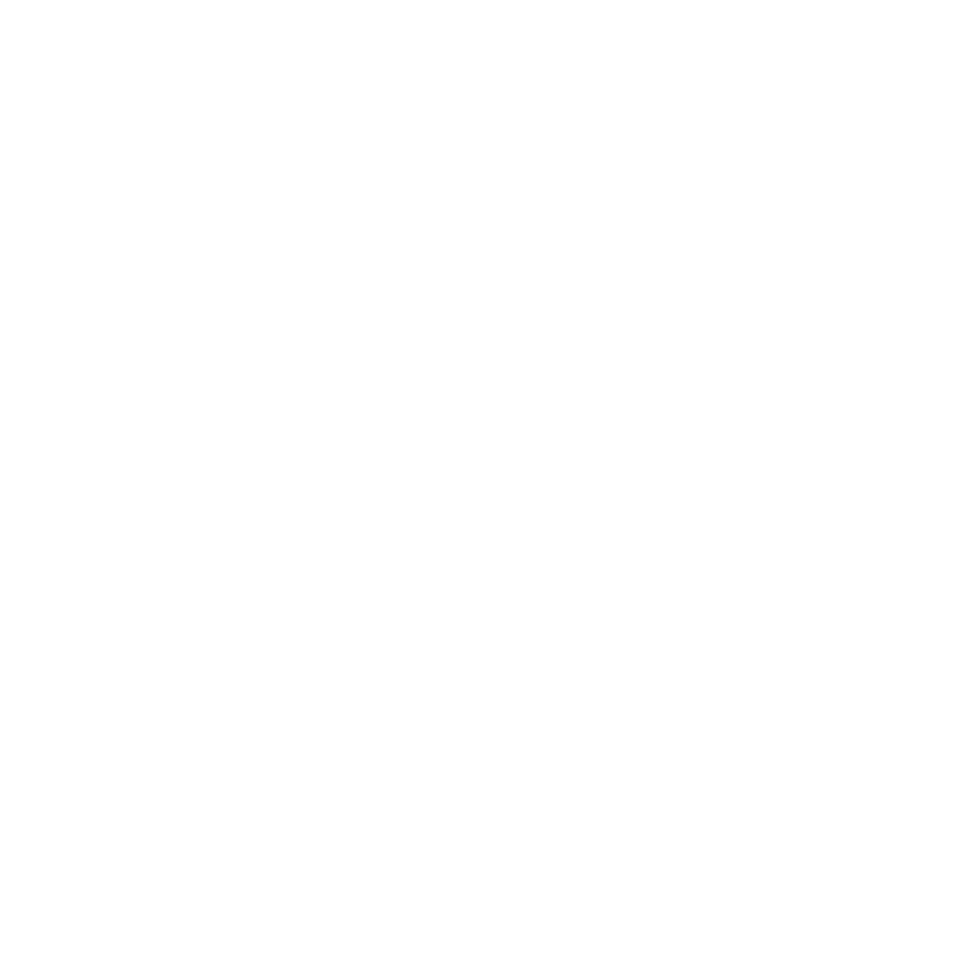 White Arrow Symbol on Transparent Background Highlighting Direction