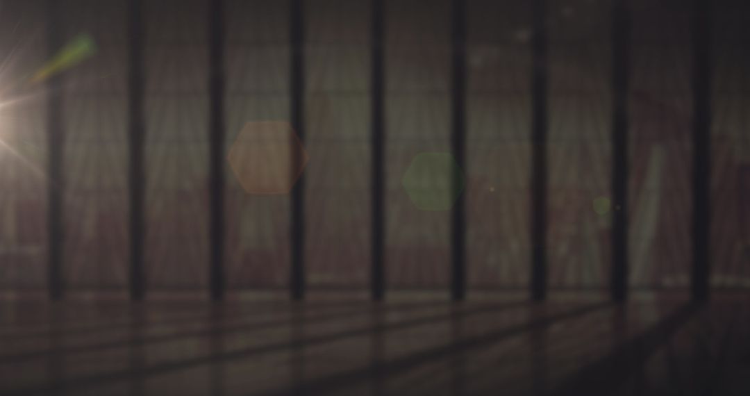 Abstract Window Shadows with Eerie Light Effects