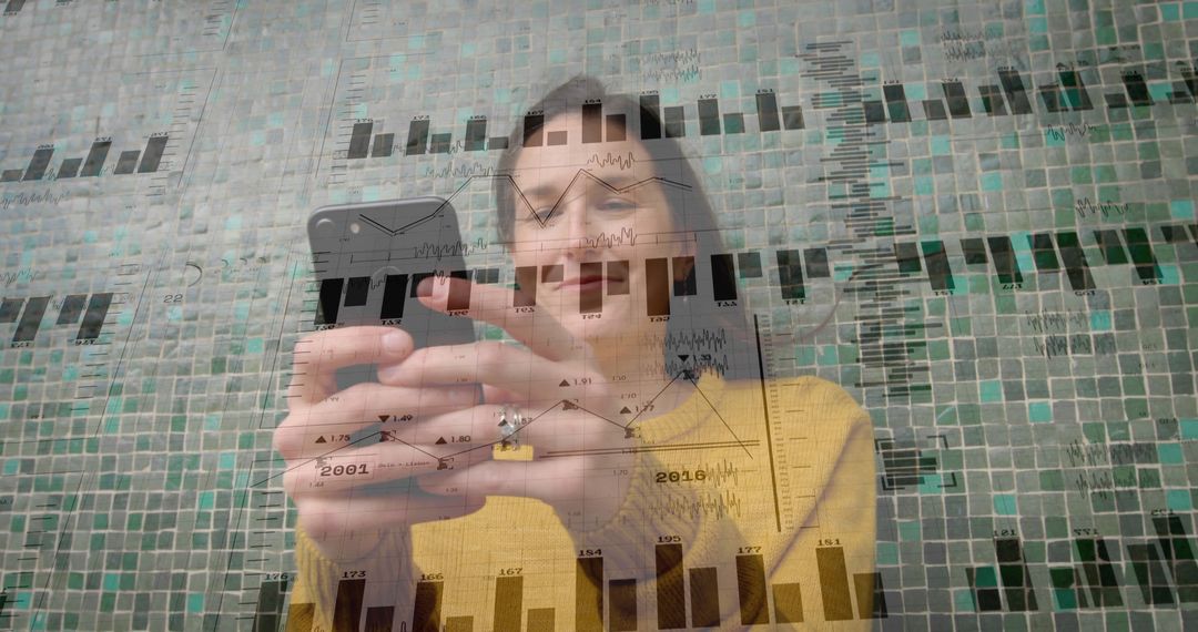 Analyzing Smartphone Data Overlays on Mosaic Wall