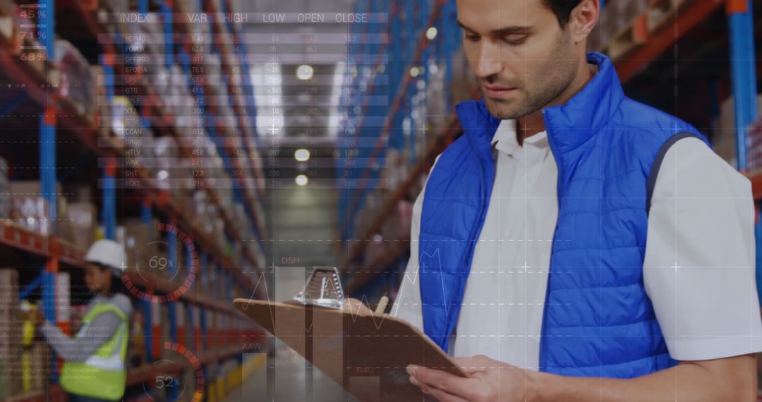 Warehouse Inventory Management with Data Analytics Overlay