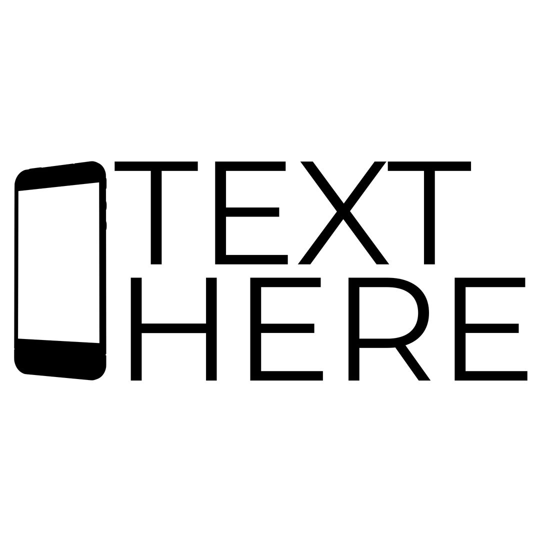 Customizable Digital Communication Smartphone Icon with Editable Text - Download Free Stock Templates Pikwizard.com