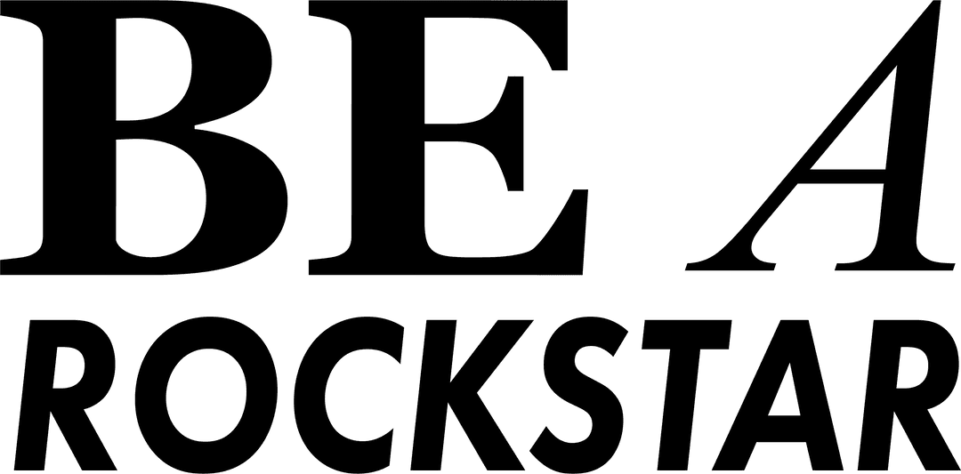 Be a Rockstar Writing Motivation Transparent Design