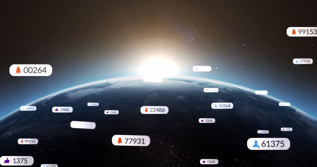 Global Social Media Networking Connections