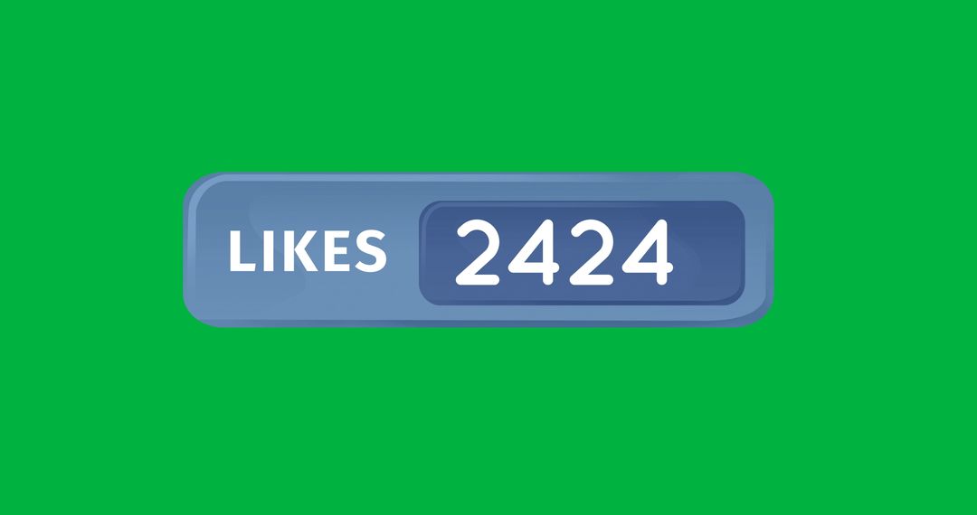 Number of Likes Increasing on Social Media