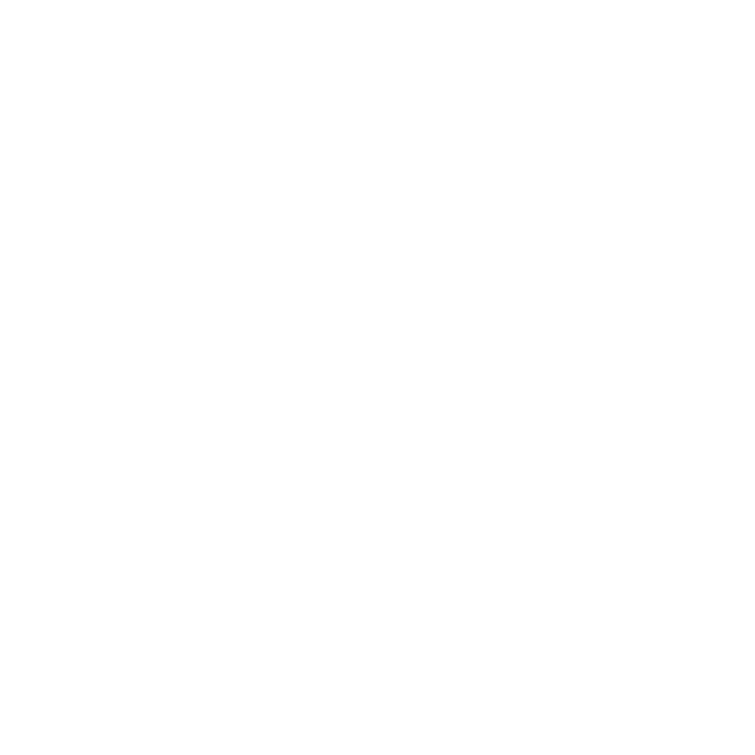 White Ribbon Banner for Text Space on Transparent Background