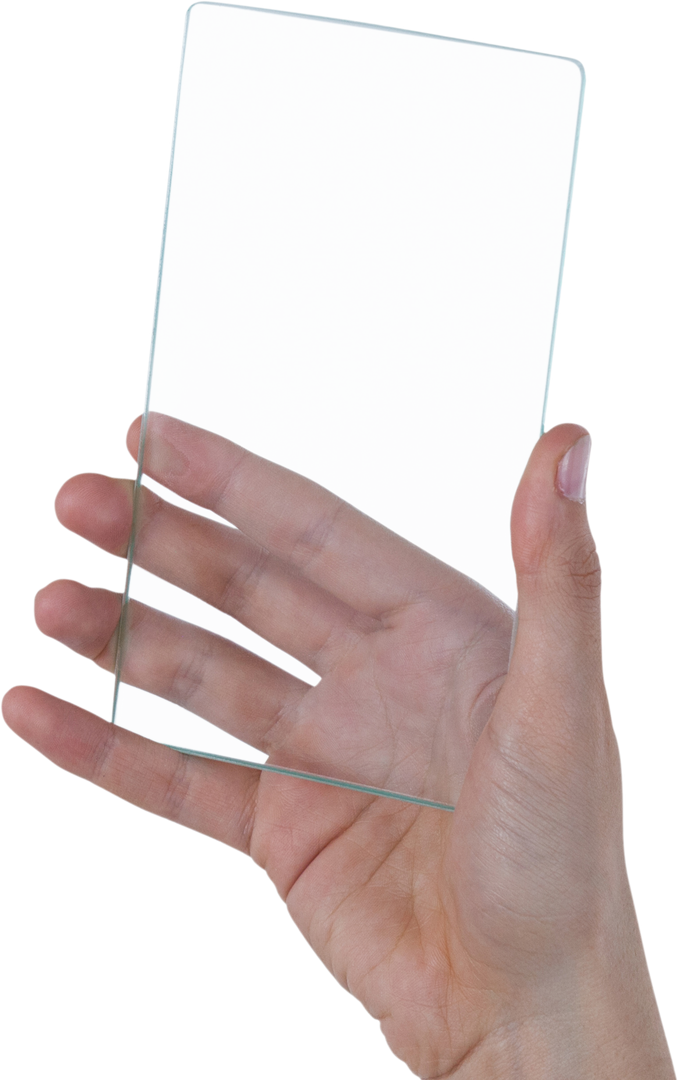 Transparent phone held by hand symbolizing future technology - Download Free Stock Images Pikwizard.com