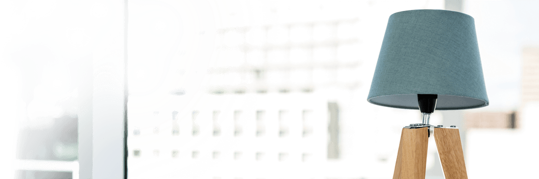 Modern Office Lamp With Minimalist Transparent Look