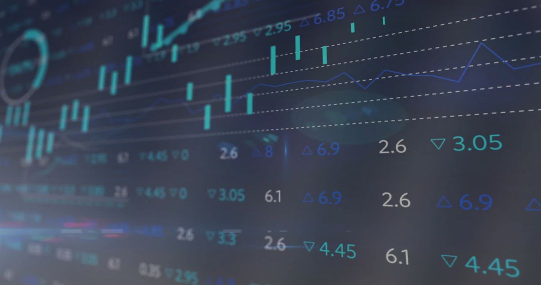 Financial Data Processing with Graphs and Numbers