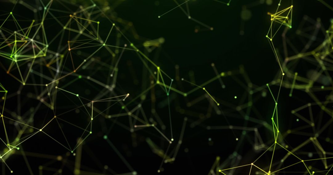 Abstract Digital Connectivity and Data Structures Illustration