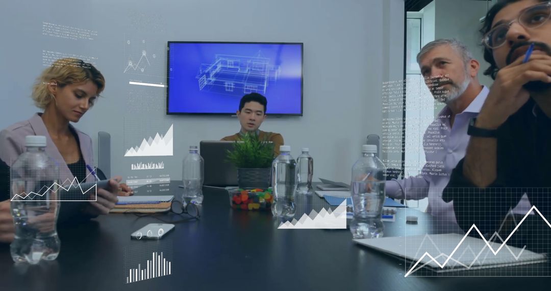 Data Visualization Meeting Team Planning Strategies Office Environment